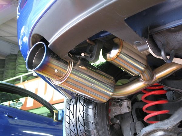 GPスポーツ EXAS EVO Tune マフラー 250127 マツダ アクセラスポーツ DBA-BK5P/UA-BK5P ZY-VE 2003年10月～2009年06月