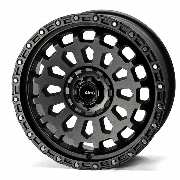4x4エンジニアリング エアージー ヴァルカン ホイール MGM(マットガンメタリック) 17インチ×7.0J ＋48 10H112/114.3 入数：1台分(4本)