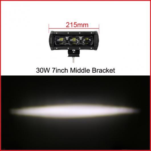 ѥ֥ 6D  ñ LED 饤ȥС ȥå 4WD ƻϩ ATV ȥ졼顼 ɿ LED 饤ȥСե 7 Inch 30W x1 AL-AA-7315 AL