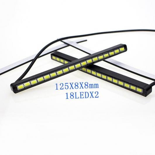 2ԡ ե SMD ǥ ˥󥰥饤 LED ȥåץǥ饤ȼư DRL ե  12V BD 18 LED DRL SMD 5630 White AL-BB-1105 AL