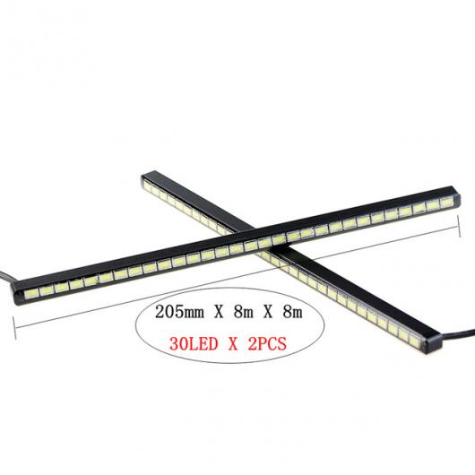 2ԡ ե SMD ǥ ˥󥰥饤 LED ȥåץǥ饤ȼư DRL ե  12V BD 30 LED DRL SMD 5630 White AL-BB-1105 AL