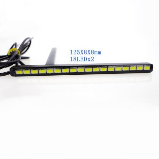2 ǥ 饤 LED DRL Ķ ɿ LED DRL ȥå SMD 5630 AF 18LED Red AL-BB-1319 AL