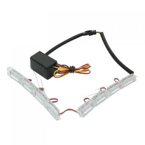ѥåѡ LED ե쥭֥ DRL ǥ ˥󥰥饤 󥫡 Ŭ: VW  ѥȥݥȥ ƥǥ ۥ ӥå China 6000K 8LED ۥ磻 AL-BB-1393 AL