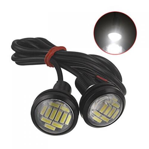 2ĥ륢 LED 4014 12SMD 23mm DRL  WATERPPROOF   饤 ʥ Х White light AL-BB-1614 AL