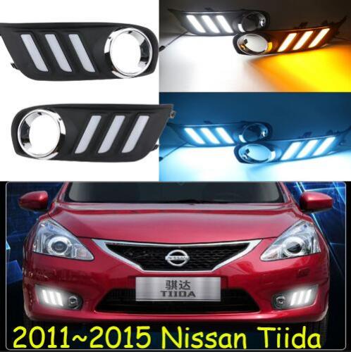 ޥ Хѡ  ƥ DRL 2011  2015 ǯ ǥ 饤 ե 2011 to 2015year Nissan Tiida LED DRL AL-BB-1732 AL