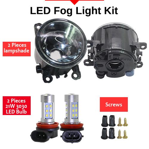  Ρ E11 MPV H11 ե ե 饤 ֥   + Х DRL 12V 2006 2007 2008 2009 2010 2011 2012 2013 LED Fog light kit AL-BB-1758 AL