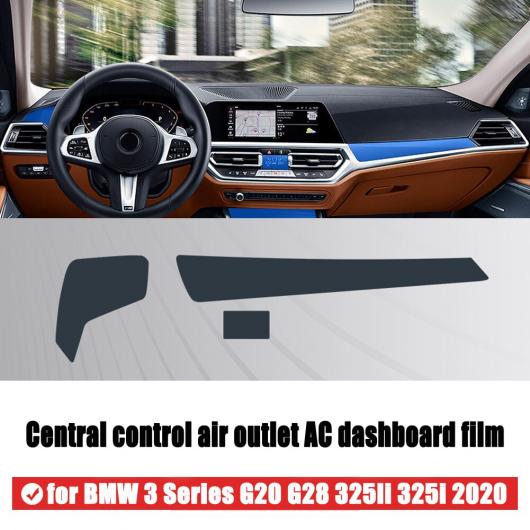 BMW 3 ꡼ G20 G28 325Li 325i 2019 2020 ɥ󥿡󥽡ǥ ե 󥿡 AC ʥӥ  TPU ץƥ 4 AL-DD-6724 AL