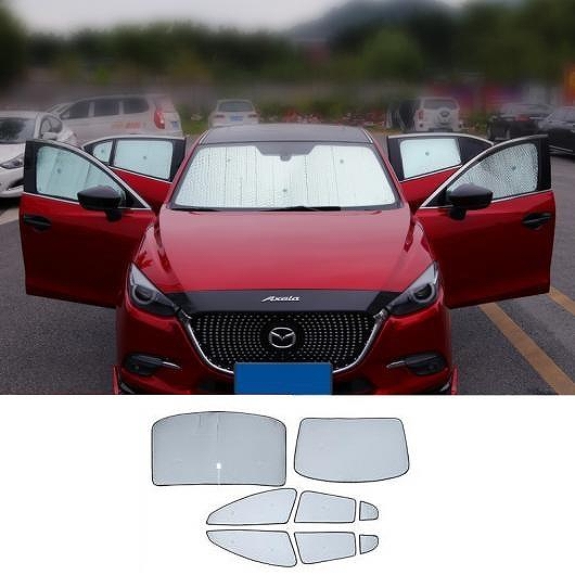 ѳѡ Ŭ: MAZDA3 ޥĥ 3  2014-2017 ɥ 󥷥   С ܡ ֥å  ݸ 8ԡ AL-EE-6717 AL