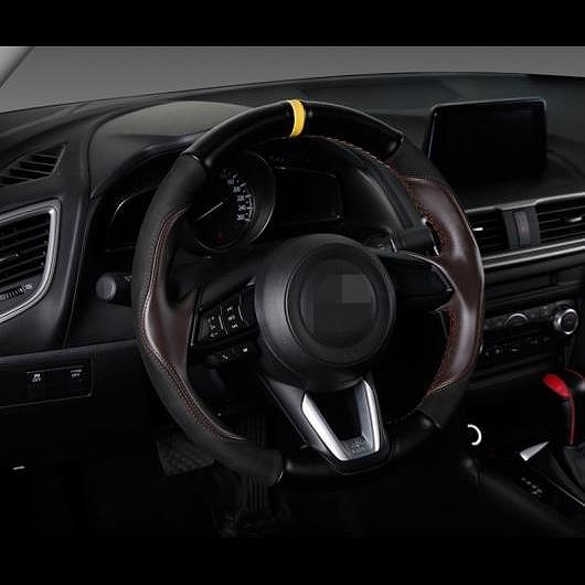 ѳѡ Ŭ: MAZDA3 ޥĥ 3  2014-2017 ƥ ۥ С ե 쥶 Ԥ߾夲 ϥɥ ƥꥢ ꡼ 003 AL-EE-6731 AL