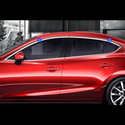 ѳѡ Ŭ: MAZDA3 ޥĥ 3  2014-2017 ƥ쥹  ɥ ԥ顼 ݥ С ȥ ƥå 4ԡå AL-EE-6733 AL