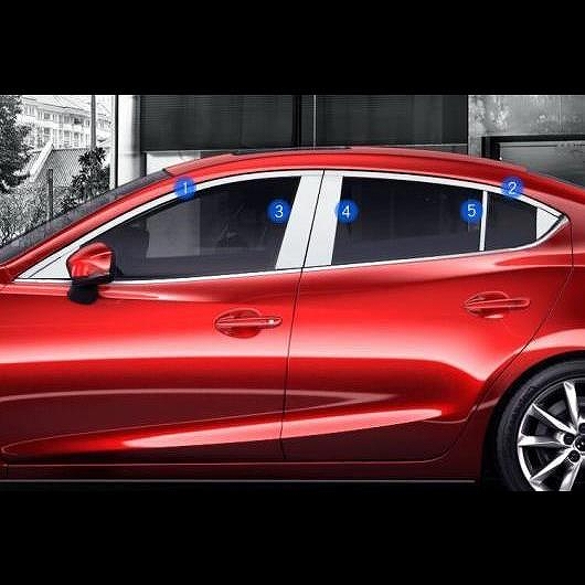 ѳѡ Ŭ: MAZDA3 ޥĥ 3  2014-2017 ƥ쥹  ɥ ԥ顼 ݥ С ȥ ƥå 10ԡå AL-EE-6733 AL
