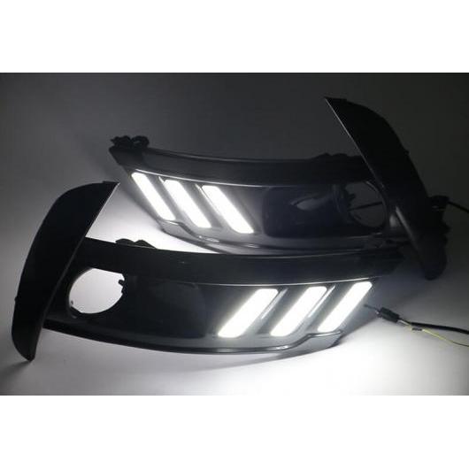  Ŭ: ȥ西  2017 2018 ե С LED ǥ ˥ 饤 12V ABS DRL  󥷥ʥ 001 AL-FF-0867 AL