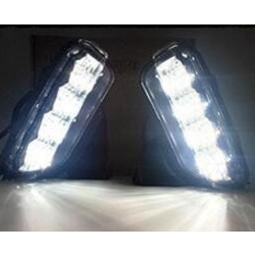  Ŭ: ȥ西  2017 ǥ ˥ 饤 2V LED DRL ե إåɥ饤 Ĵ  2ԡ 001 AL-FF-1155 AL