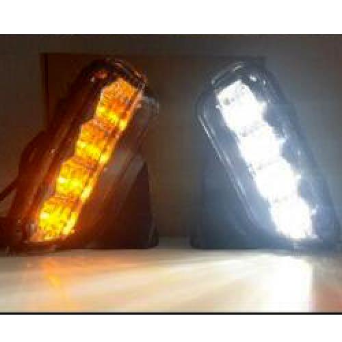  Ŭ: ȥ西  2017 ǥ ˥ 饤 2V LED DRL ե إåɥ饤 Ĵ  2ԡ 003 AL-FF-1155 AL