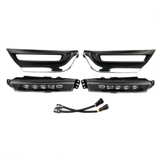  LED DRL ǥ ˥ 饤 ե  Ŭ: ۥ CR-V CRV 2017 2018   ʥ  졼 ɿ 001 AL-FF-1707 AL