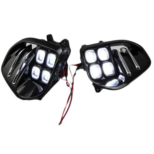  ۥ磻 LED DRL 饤 ե  ǥ ˥ å Ŭ:  ݡơ QL KX5 2016 2017+ 001 AL-FF-1952 AL