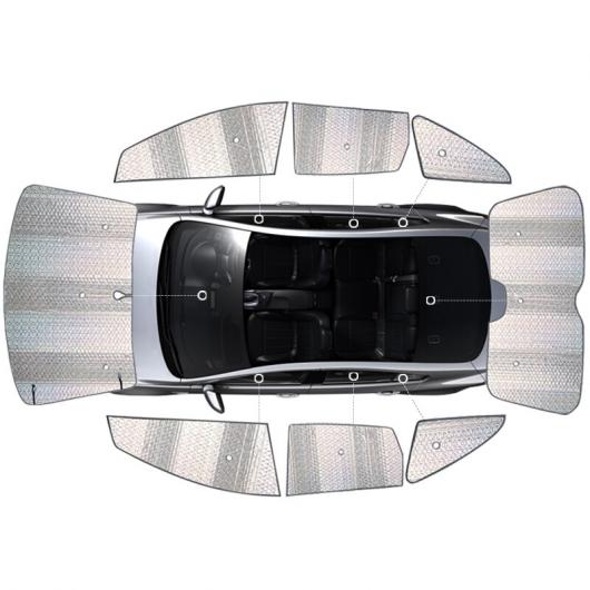 󥷥 Ŭ: 2009 ܥ/VOLVO XC60 S80L V60 V40 C30 S40 S60L XC90 ߥ˥ ۥ 󥷥 8ԡ å  ɥ 褱  Х 8ԡå AL-II-1644 AL