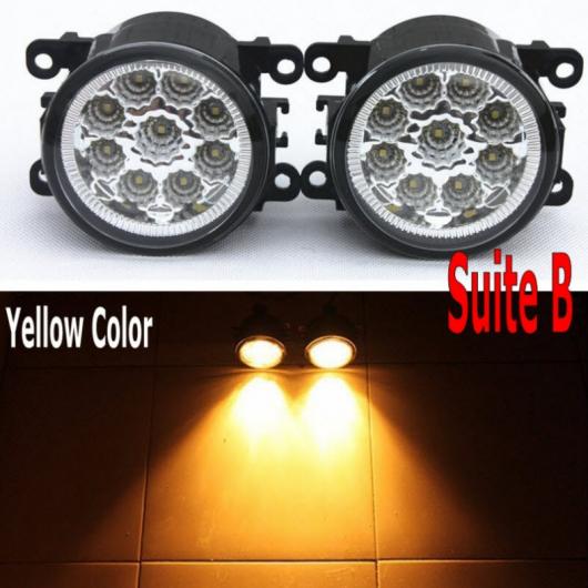 ѥ饤ȡ 2ԡ Ŭ: ե/FORD  2015 2016 2017 2018 2019 2020 9LED ե饤  H11/12V ϥ ե饤 DRL B AL-KK-6553 AL