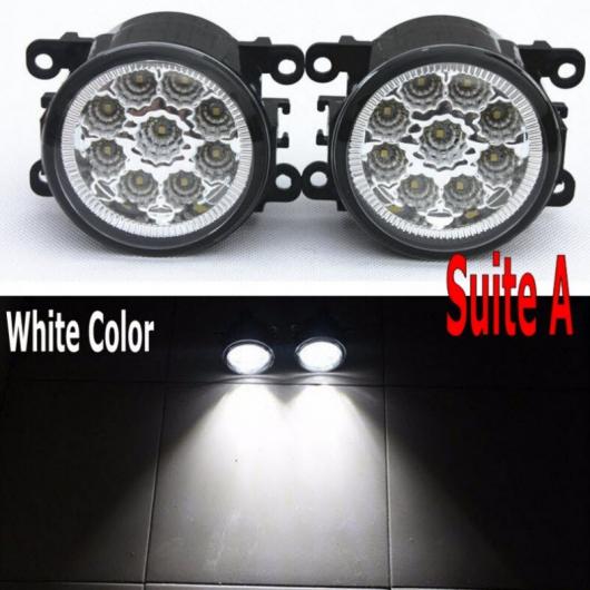 ѥ饤ȡ Ŭ: 㥬/JAGUAR X- X400 2004-2007 2008 2009 9LED ե饤  H11 H8 12V ϥ ե饤 DRL A AL-KK-7557 AL