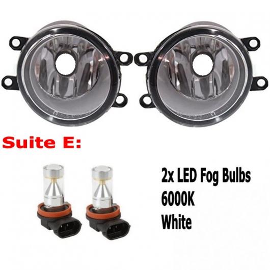 ѥ饤ȡ Ŭ: ȥ西 RAV 4 󥬡 2006 2007 2008 9LED ե饤 H11 H8 12V 55W ϥ LED ե إå  E AL-KK-7676 AL