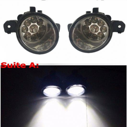 ѥ饤ȡ Ŭ: Ρ/RENAULT ѥ J81 2002-2012 9LED ե饤 H11 H8 12V 55W ϥ LED ե إå  A AL-KK-7787 AL