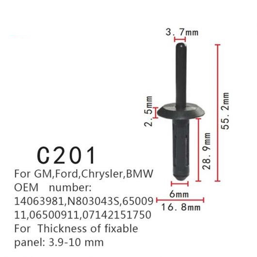 ѡ ݥʡ Ŭ: եʡ   ѥͥ: 3.9-10 mm GM ե/FORD 饤顼/CHRYSLER BMW 6500911 06500911 07142151750 20ԡ AL-MM-0734 AL