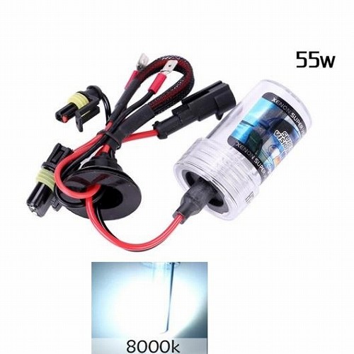 ѥ饤 2ԡ 12V 55W Υ H7 HID С å Х إåɥ饤  8000K ۥ磻 ֥롼 9005/HB3 AL-MM-2163 AL