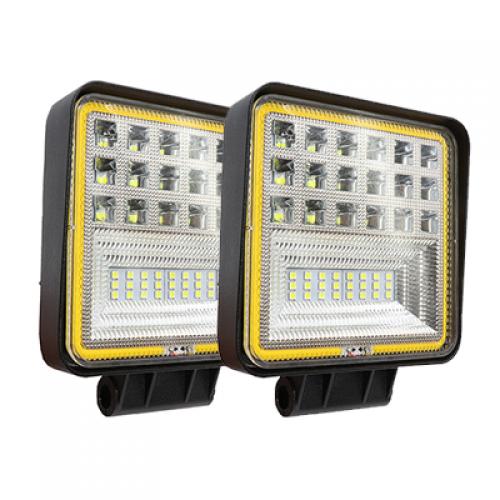 ѥ饤 4 72 126W 6000K LED  饤 С ѡ ֥饤 ȥɥ ɥ饤ӥ ݥå 饤 Ŭ: /JEEP ATV UAZ SUV 4WD 4X4 ȥå 2ԡ AL-MM-2328 AL