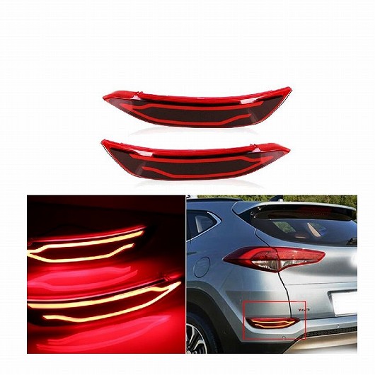 ѥ饤 LED ꥢ Хѡ ե쥯 饤 Ŭ: ġ 2015-2017 ꥢ ե ꥢ Хѡ 饤 ֥졼 ꡼ 饤 2ե󥯥 AL-MM-5781 AL