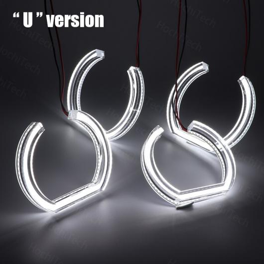 ѥ饤 DTM 󥸥륢 LED Ŭ: BMW X3 F25 2010 2011 2012 2013 2014 ϥ إåɥ饤 DRL HALO ۥ磻 饤 å ꡼ U С AL-MM-8441 AL