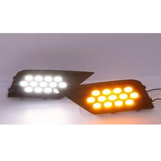 ѥ饤 Хѡ إåɥ Ŭ: VW ƥ L ǥ 饤 2017-2021 DRL LED إåɥ饤 ե ۥ磻  VW ƥ L 2017-2021 LED AL-OO-0232 AL