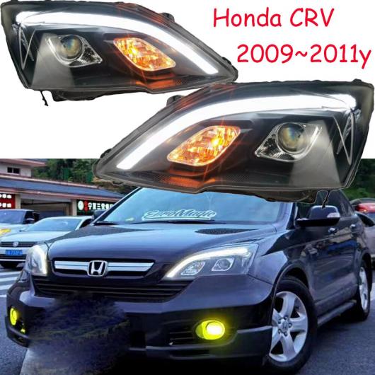車用ライト ヘッドライト 適用: ホンダ CR-V CRV 2009-2011 ヘッド ランプ LED DRL フォグライト タイプ001 ホンダ CRV 2007-2009 AL-OO-0262 AL