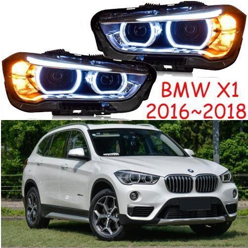 ѥ饤 2ԡ Ŭ: X1 2016-2018 إåɥ饤 F48 E84 إå   LED DRL HI/LO ӡ HID Υ BI  إåɥ饤 2ԡ BMW F48 E84 X1 2016-2018 Х AL-OO-0390 AL