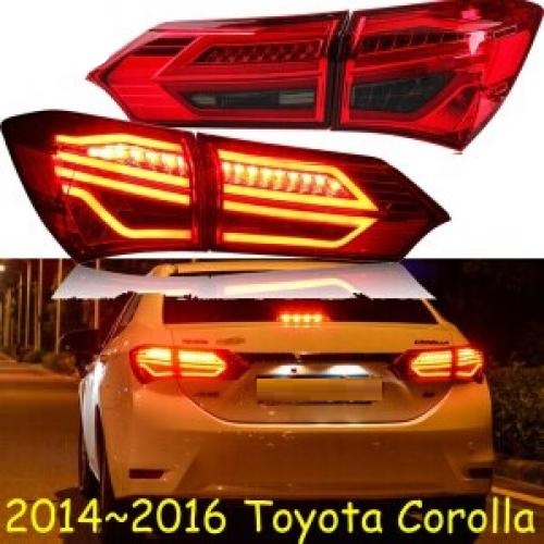 車用ライト 適用: カローラ ヘッドライト アルティス 2014 2015 LED テールライト DRL HID バルブ BI キセノン レンズ ハイ ロー ビーム パーキング フォグランプ LED テールライト トヨタ カローラ 2014-2015 AL-OO-0427 AL
