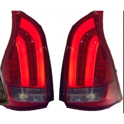 車用ライト バンパー ランプ テール ライト 適用: イノーバ 2012 2013 2014 LED フォグ リア DRL+ブレーキ+パーク+シグナル レッド スモーク トヨタ イノーバ 2012-2014 AL-OO-0432 AL