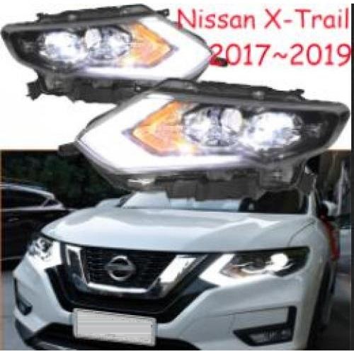 車用ライト 2ピース ヘッド ライト 適用: X-トレイル ローグ ヘッドライト 2017-2019/2014-2016 X トレイル エクストレイル DRL HI LO HID キセノン 2017-2019 日産 X-TRAIL ローグ バルブ ヘッドライト AL-OO-0505 AL