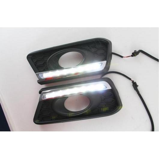 ѥ饤 1å Хѡ ե Ŭ: ӥꥪ LED DRL 2014 2015 ǥ˥󥰥饤 ե饤 ǥ2 ۥ磻 ۥ ӥꥪ 2014-2015 AL-OO-0540 AL