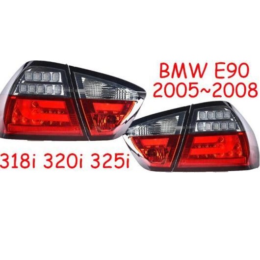ѥ饤 1å Ŭ: BMW E90 ơ饤 2005 2006 2007 2008 318i 320i 325i LED ơ +󥫡+֥졼+С 饤 å E90 4ԡ 2005-2008 E90 318i 320i 325i AL-OO-0553 AL