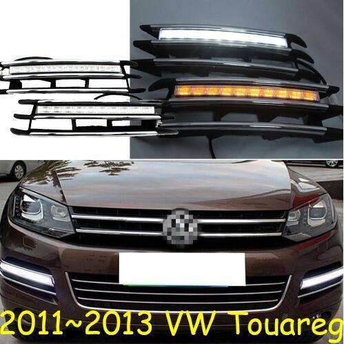 ѥ饤 1å Хѡ  Ŭ: 2011-2014TOUAREG ǥ 饤 ƥ ǥ饤 TOUAREGFRONT LED ǥ1 ۥ磻  VW ȥ쥰 2011-2013 AL-OO-0598 AL