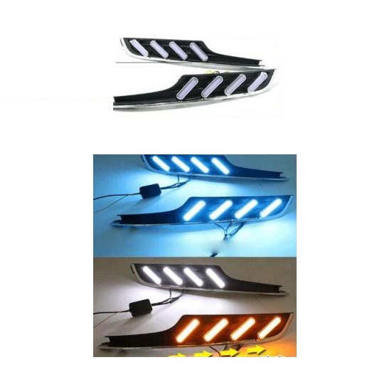 ѥ饤 Хѡ إåɥ饤 Ŭ: 7 ǥ 饤  7 2014-2016 LED DRL إåɥ ե ۥ磻  ֥롼 VW 7 2014-2016 AL-OO-0669 AL