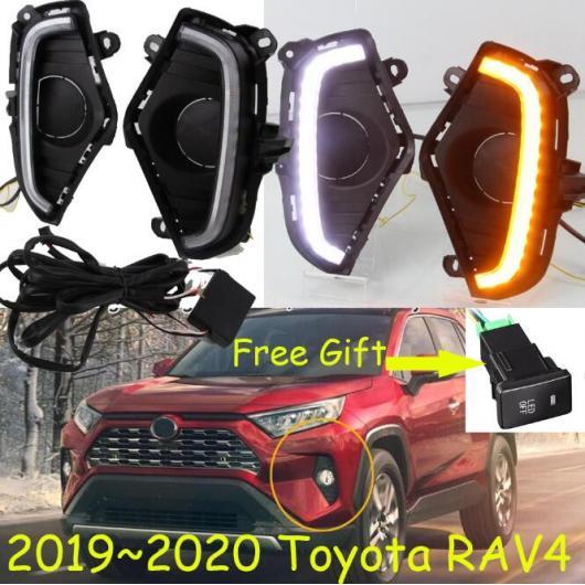 ѥ饤 2019-2020 إåɥ Ŭ: ȥ西 RAV 4 RAV4 ǥ 饤 إå  LED DRL إåɥ饤 ե ۥ磻  ȥ西 RAV4 2019-2020 AL-OO-0694 AL