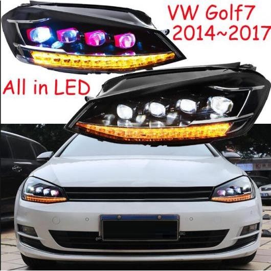 ѥ饤 2014-2017 Хѡ إå 饤 Ŭ:  7 إåɥ饤 7  LED ե إåɥ 001 VW 7 2014-2017 륤LED AL-OO-0751 AL