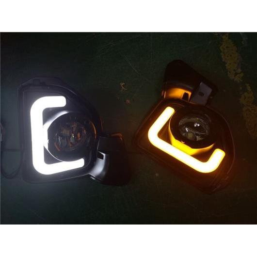 ѥ饤 LED ǥ ˥ 饤 ե  Ŭ: ϥ 2014-2018 LED ե С 12V إåɥ饤  󥫡 饤 ۥ磻  2PC AL-OO-0924 AL