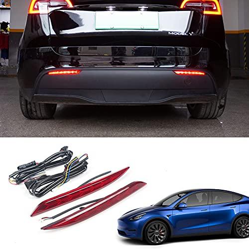 ѥ饤 Ŭ: ƥ/TESLA 2017-2022 ǥ 3 2020-2022 ǥ ե饤 LED ꥢ С 饤 󥫡 󥸥 ꡼ ƥ ǥ Y AL-OO-1076 AL
