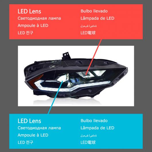 ѥ饤 إå  Ŭ: ޥ LED إåɥ饤 2018-2019 إåɥ饤 ޥ DRL 󥫡 ϥ ӡ 󥸥  ץ  LED AL-OO-7851 AL