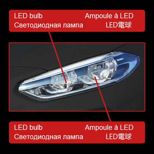 ѥ饤 إå  Ŭ: 118i LED إåɥ饤 2008-2012 إåɥ饤 118i DRL 󥫡 ϥ ӡ 󥸥  ץ LE ե LED AL-OO-7909 AL