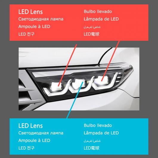 ѥ饤 إå  Ŭ: ȥ西 ϥ LED إåɥ饤 2013-2019 إåɥ饤 DRL 󥫡 ϥ ӡ 󥸥  ץ  ե LED AL-OO-7961 AL