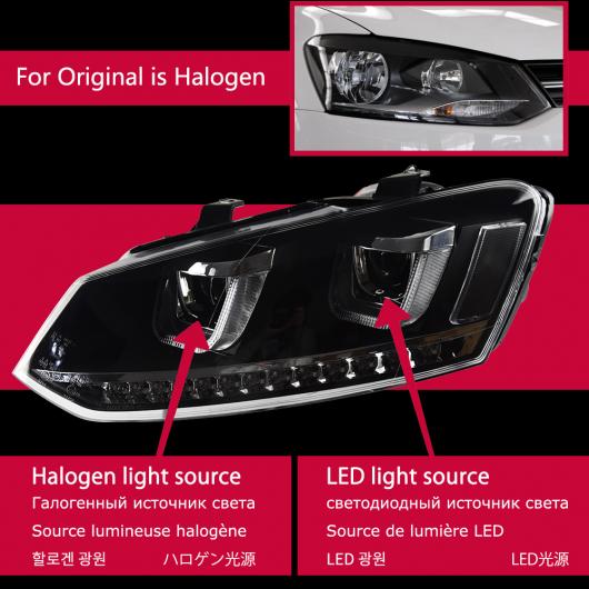 ѥ饤 إå  Ŭ: VW ݥ LED إåɥ饤 2010-2017 إåɥ饤 ݥ DRL 󥫡 ϥ ӡ 󥸥  ץ  إåɥ饤 LED AL-OO-8020 AL