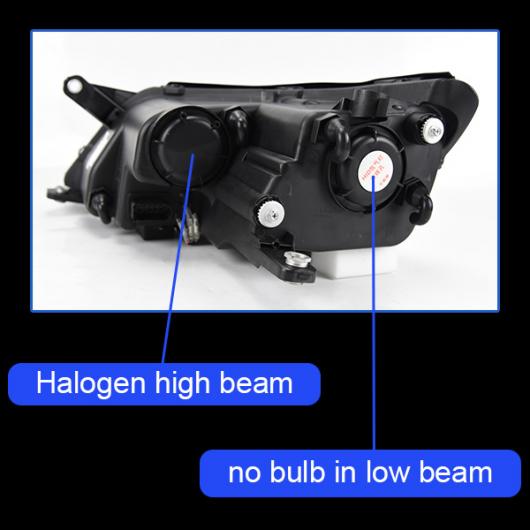ѥ饤 Ŭ: VW ƥ 2007-2012 LED إåɥ饤 DRL ե 󥷥ʥ饤  ϥ ӡ 󥸥륢 ץ  ϥ 饤 AL-OO-8034 AL