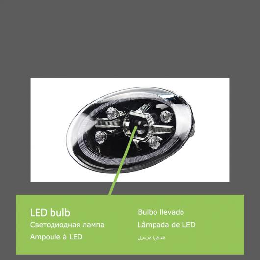 ѥ饤 إå  Ŭ: VW ӡȥ LED إåɥ饤 2013-2021 إåɥ饤 ӡȥ DRL 󥫡 ϥ ӡ 󥸥  ץ  LED AL-OO-8041 AL